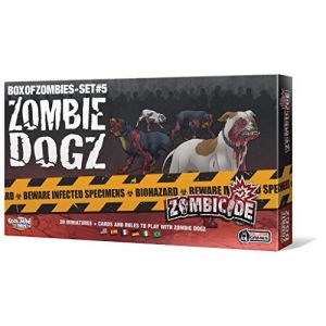 Image de AC-Déco CMON Zombicide - 15 - Box of Zombies Set 5 - Zombie Dogz - Version Espagnole