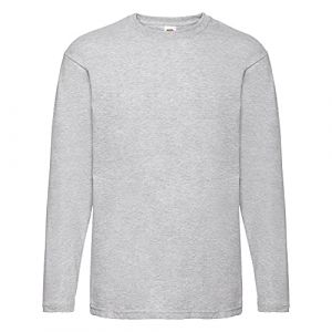 Fruit Of The Loom - T-shirt - Homme (2XL) (Gris chin&eacute;) - UTBC331