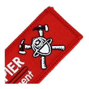 Clj Charles Le Jeune Porte clé Porte-clés Sapeur Pompier - Casque et Haches