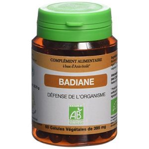 Graine sauvage Badiane Bio Pilulier de 60 G&eacute;lules