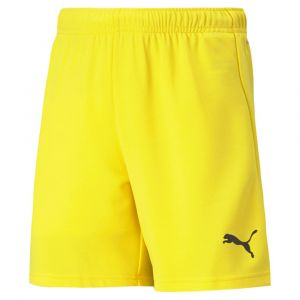 Puma Shorts Teamrise 13-14 Years Cyber Yellow / Black