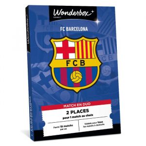 Connect Wonderbox - Coffret cadeau - FC Barcelone - 2 places pour 1 match au choix parmi tous les matchs de Liga au Camp Nou