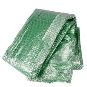 Brast - Bâche 175 g/m² serre 18m2 (3x6) - parois enroulable