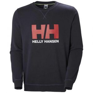 Helly Hansen Sweatshirts Logo Crew Sweat - Navy - XL