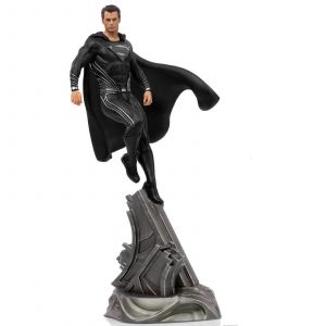 Semic Distribution Statuette Art Scale 1/10 - Justice League - Zack Snyder Superman Black