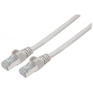 Image de Intellinet 10m CAT6a S/FTP c&acirc;ble de r&eacute;seau Gris S/FTP (S-STP) 736749