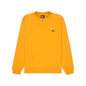 Quiksilver Pull en Polaire Basic Crew Youth Gar&ccedil;on 8-16 Ans Jaune