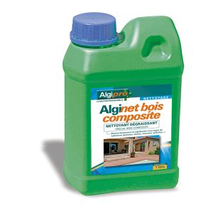 Algimouss Alginet bois composite - Nettoyant bois composite bidon de 1 litre