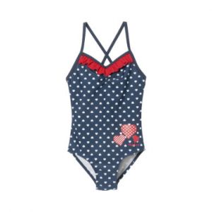 Playshoes Maillot de bain protection UV Coeur - Taille Mode b&eacute;b&eacute; (6 - 24 mois)