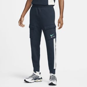 Nike Sportswear Air Cargo Fleece Pants Bb, Pantalons de survêtement, Homme, midnight navy/summit white, Taille: S, tailles disponibles:S,M,L,XL - Couleur Bleu - Taille S