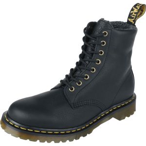 Dr. Martens Bottes de - 1460 - Black Grizzly - EU36 &agrave; EU46 - pour Unisexe - noir