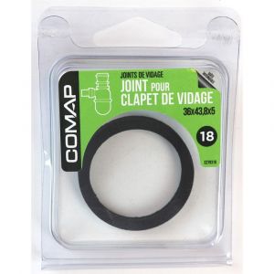 Comap Joint pour clapet de vidage 36 x 43 8 x 5 mm