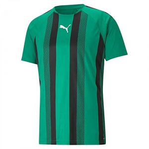 Puma T-shirt à Manches Courtes Teamliga Striped XL Pepper Green / Black