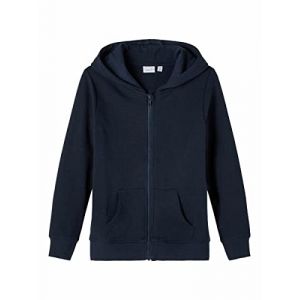 name it Veste de sweat Nkmnesweat Dark Sapphire - Taille 104 (4 ans)