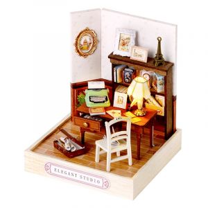 Dam Collection coin de bonheur, &eacute;tude &eacute;l&eacute;gante. Maquette 3d r&eacute;aliste.