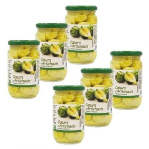 Image de Agidra - Lot 6x Cœurs dartichauts - Bocal 175g