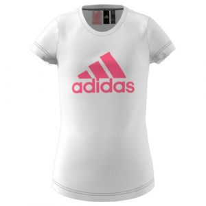 Adidas Camiseta Must Haves Bos Blanco Rojo Mujer - EU 170