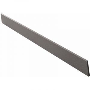 Plinthe pour receveur de douche Poalgi, gris Concret, L.9 x l.100 cm, finition sable