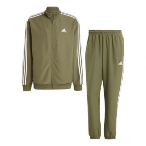 Adidas Homme 3-Stripes Woven Track Suit, olive strata, S