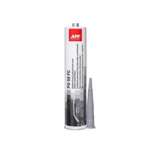 AUTO-PLAST PRODUKT PU 50 FC Colle-mastic carrosserie voiuture | Colle-mastic polyuréthane | Mastic étanche pour nombreux matériaux | Gris | 310 ml