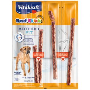 Vitakraft Friandise pour chien Beef-Stick Arthro Fit Contenance : 4 pièces de 12 g