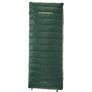 Nordisk Y by Tension Brick 200 Sleeping Bag L, noir/vert Left Zipper Sacs de couchage momie