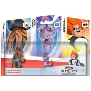 Image de Disney Interactive Studios Disney Infinity pack figurines Les Méchants : Léon, Syndrome, Davy Jones