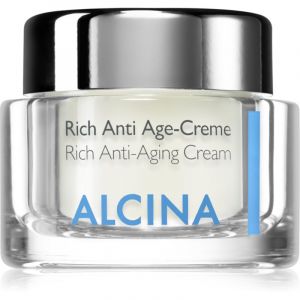 Alcina Cosmetic Rich Anti-Age crema rejuvenecedora para pieles maduras 50 ml