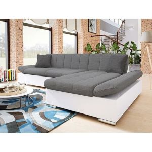 Mobilier1 - Canap&eacute; d'angle Comfivo 219, Soft 017 + Lux 05 + Lux 06, 278x161x76cm, 0