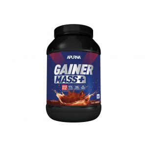 Apurna Gainer Mass+ - Chocolat 2 Kg Diététique Protéines / récupération - Taille TU