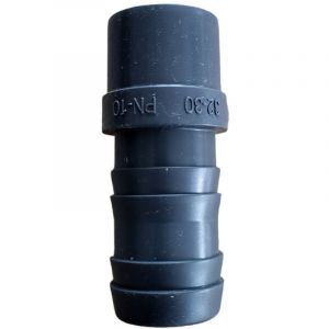 Jardiboutique Douille diametre 25 a collé embout cannelée 30/32 mm