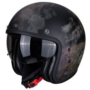 Scorpion Casque jet Belfast Tempus noir - XS