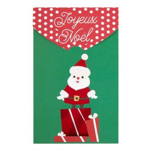 Carte De Vœux Surprise Père Noël