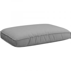 VidaXL Coussin de palette gris 120x80x12 cm en tissu Oxford
