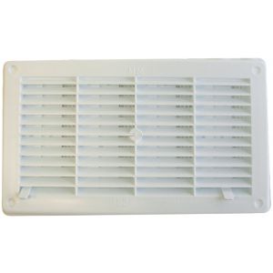 Image de Dmo Grille plastique coulissante à encastrer - Grille 250 x 146 mm - Encastrement 223 x 119 mm