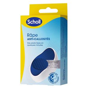 Image de Scholl Râpe Pieds Anti-Callosités manuelle en Nano-verre