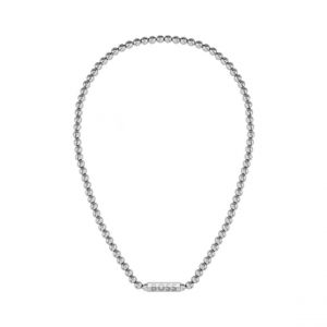 Collier Homme Boss Bijoux Sphere Metal - 1580656 Acier Argent