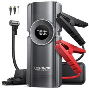 Booster de Batterie Voiture - TREKURE - Beta01 - 3000A - Compresseur à Air - 20000mAh