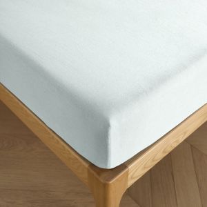 Drap housse 140 x 190 cm bonnet 30 cm 'Prémium' pour lit 2 places - Prémium Menthe