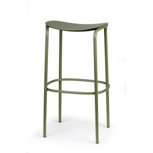 Scab Tabouret design, Tabouret design indoor / outdoor Trick - 75 cm Vert en Metal design