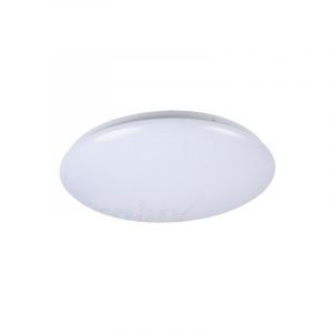 Kanlux Plafonnier LED 24W à détecteur étanche IP44 rond ?380mm Blanc - Blanc Naturel 4000K