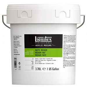 Liquitex Additif - M&eacute;dium Mat Seau 3,78L