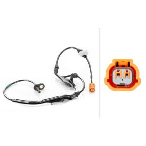 Hella Capteur ABS HONDA 6PU 230 040-201 57455SDC013,57455SDH003 Controle Capteur ABS,Capteur De Roue ABS,Sensor ABS,Sonde ABS,Capteur, vitesse de roue