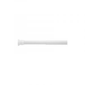 Image de Ridder 551010-350 Barre de douche tlescopique Trs stable Aluminium Blanc 25 mm / 70-115 cm