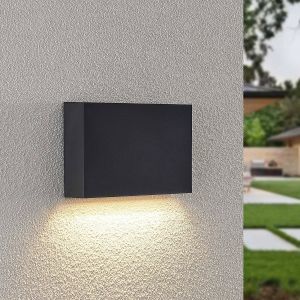 Led Applique Exterieur 'Jarte' - gris foncé (ral 7024), blanc