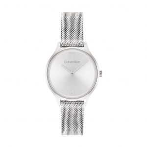 Calvin Klein Montre Femme Timeless 2h Argent&eacute; 25200058