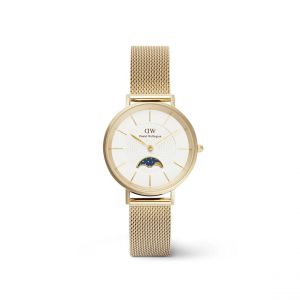 Daniel Wellington Montre Femme Petite moonphase Blanc DW00100771