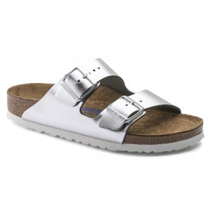 Birkenstock Arizona sandales Femmes metallic silver T. 42