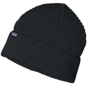 Patagonia Fisherman's Rolled Beanie Black Taille unique