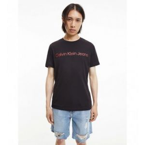 Calvin Klein T-shirt Jeans CORE INSTITUTIONAL LOGO SLIM TEE - Couleur S,L,XL - Taille Noir